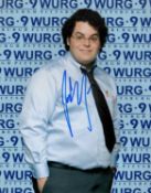 Josh Gad signed 10x8 colour photo. Gad is an American actor. He is known for voicing Olaf in the