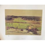 Cecil Aldin Limited Edition 25x20 Colour Print Titled Sunningdale-The 4th. All autographs come