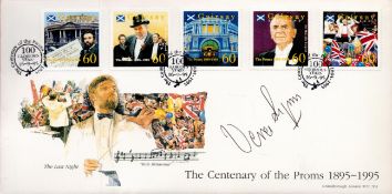 Dame Vera Lynn Signed The Centenary Of The Proms 1895-1995 FDC With 5 Scottish Stamps and Three 16-