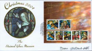 Susan Mathews MBE signed The Stained Glass Museum FDC. 3/11/09 Ely postmark. All autographs come