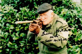 Brian Wilde signed 6x4 Last of the Summer Wine colour photo. All autographs come with a