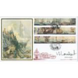 Andrew Lambert signed Battle of Trafalgar Bicentenary FDC. 18/10/05 Whitehall postmark. All