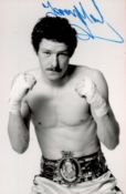 Terry Marsh Boxing Champion Signed Photo. All autographs come with a Certificate of Authenticity. We