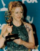 Edie Falco signed 10x8 colour photo. Falco is an American actress. She is best known for