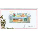 Dr Barry Morgan signed St Davids Day FDC. 26/2/2009 Pembrokeshire postmark. All autographs come with