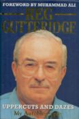 Reg Gutteridge (1924-2009) Boxing Commentator Signed Hardback Book Uppercuts And Dazes. All
