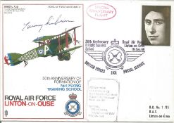 Tammy Simpson signed RAF Linton-on-Ouse 50th Anniversary of formation of No1 Flying Training