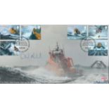 Donald Macleod signed RNLI FDC. 13/3/08 Isle of Barra postmark. All autographs come with a