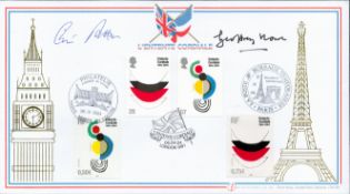 Chris Patten and Geoffrey Howe signed L'Entente Cordiale FDC. All autographs come with a Certificate
