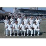 Football Autographed Graham Gooch 12 X 8 Photo - Col, Depicting A Wonderful Image Showing England