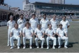 Football Autographed Graham Gooch 12 X 8 Photo - Col, Depicting A Wonderful Image Showing England