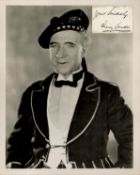 Harry Lauder (1870-1950) Singer Signed 8x10 Photo With Inserted Signature. All autographs come