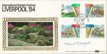 Liverpool 84 signed FDC. 10/4/1984 FDI postmark. All autographs come with a Certificate of