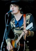 Pete Doherty Libertines Singer Signed 8x12 Photo. All autographs come with a Certificate of