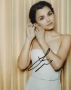 Samantha Barks signed 10x8 colour photo. Barks is a Manx actress and singer who rose to fame after