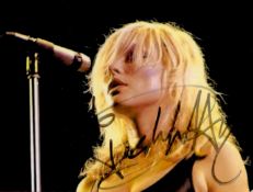 Debbie Harry Blondie Singer Signed Photo. Good Condition. All autographs come with a Certificate