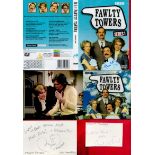 Fawlty Towers collection includes 12 signed signature pieces from some great names all that appeared