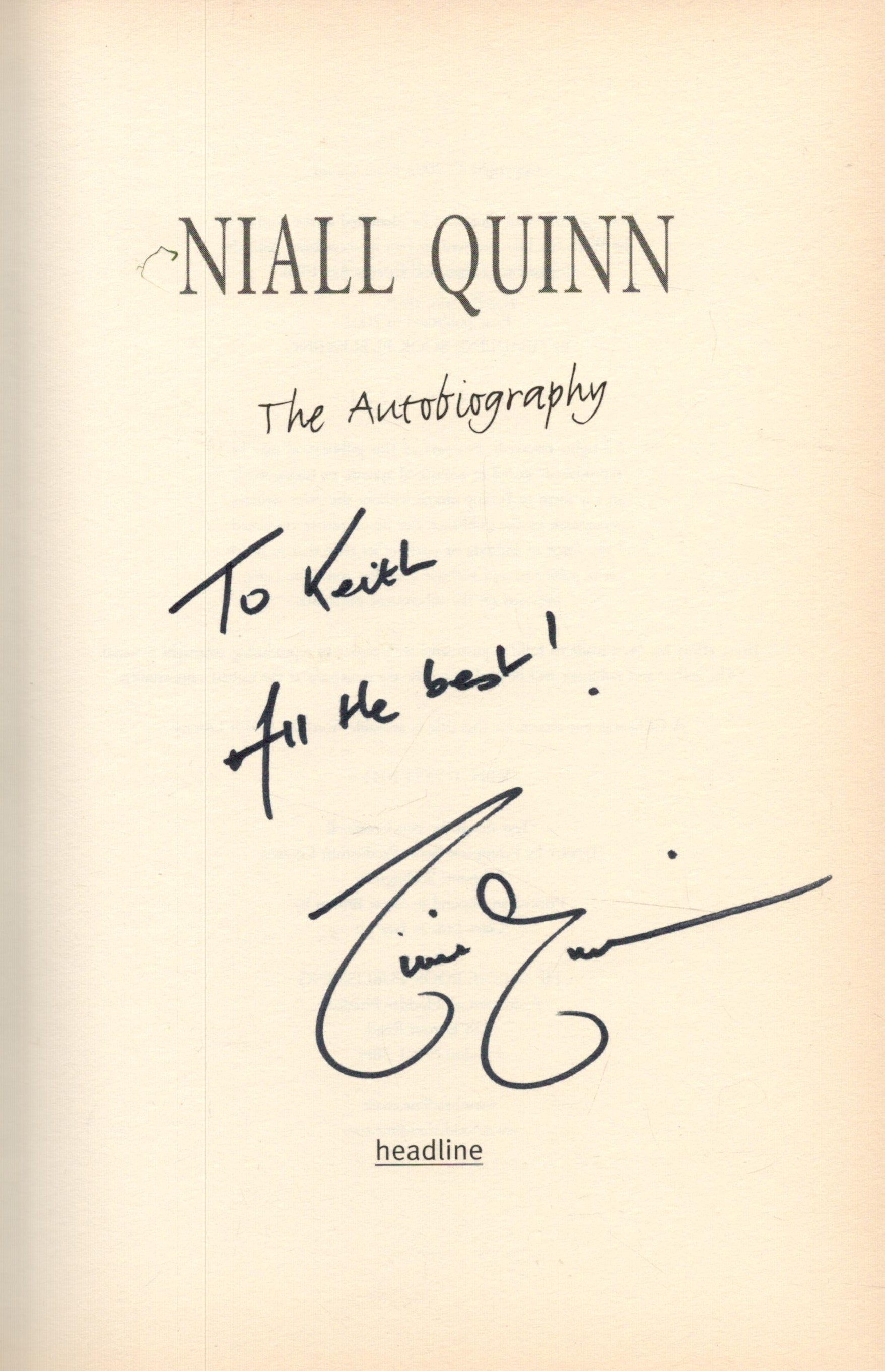 Collection of 3 Signed Football Related Books. Brian Clough Signed inside his Autobiography. Niall - Image 4 of 8