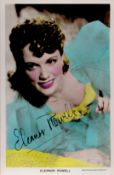 Eleanor Powell Signed 5x3 inch Colour Photo. Signed in blue ink. Good Condition. All autographs come