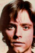 Mark Hamill Signed 6 x 4 inch Colour Photo. Signed in Red Biro. Good Condition. All autographs