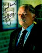 David Jason Signed 10x8 inch Colour Photo. Signed in black ink. Good Condition. All autographs