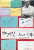 Porridge collection 24 signed album pages and signature pieces from some great names all that