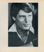 Christopher Reeve, Ian Charleson and the Everly Brothers Signed on Photo and Magazine Cuttings.