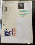 WW2 BOB fighter pilots Adolf Vrana signed BOB cover and signature of Malcolm Cardwell 43 sqn fixed