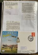 WW2 BOB fighter pilots Kenneth Jones 85 sqn, Robert Brown 604 sqn signature pieces plus Classic