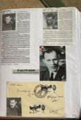 WW2 BOB fighter pilots Karol Pniak 32 sqn Marian Duryasz 213 sqn signed Polish RAF cover fixed