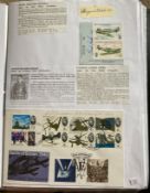 WW2 BOB fighter pilots Arthur Canham 600 sqn signed 1965 BOB FDC double in 1995 plus signatures of