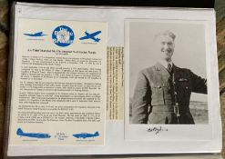 WW2 BOB fighter pilot Christopher Foxley Norris 3 sqn signed 6 x 4 b/w photo in uniform, slightly