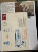 WW2 BOB fighter pilot Randolph Mills 263 sqn signed 40th ann RAF FDC with biography to A4 page.