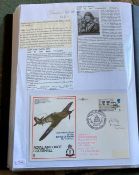 WW2 BOB fighter pilots Josef Hanus 310 Sqn and RAF Coltishall Hurricane cover signed by John Sing