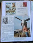 WW2 BOB fighter pilot Sqn Ldr James Lacey DFM signed on his own cover fixed with biographies to A4