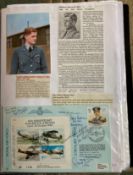 WW2 BOB fighter pilots Tom Neil 249 Sqn, G Benn 219 Sqn, John Gibson 501 Sqn, Ulrich Steinhilper,