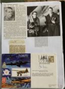 Top WW2 Nightfighter ace, and BOB fighter pilot Grp Capt John Cunningham 604 sqn signed 50th ann BOB