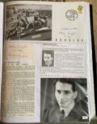 WW2 BOB fighter pilots George Evans 604 Sqn and Allan Wright 921 Sqn signed Dunkirk cover fixed with