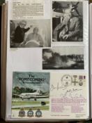 WW2 BOB fighter pilot Jack Mann 64 sqn signed Homecoming cover also signed by Terry Waite and John