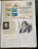 WW2 BOB fighter pilot Geoffrey Wellum 92 sqn signed Schneider Trophy cover, also signed by 1931