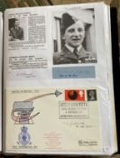 WW2 BOB fighter pilots Thomas Hubbard 601 sqn signed RAF Patrington cover, and signature of