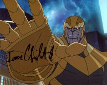 Avengers Assemble scene photo signed by Isaac C Singleton Jr 10 x 8 inch colour picture. All