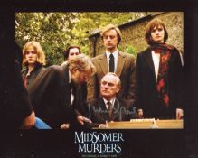 Midsomer Murders Killings at Badgers Drift photo signed by actor Julian Glover 10x 8 inch colour