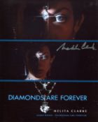 007 Bond movie Diamonds are Forever 8x10 photo signed by Melita Clarke. All autographs come with a