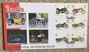 2005 Motor Cycles Nation Motor Museum official FDC. All autographs come with a Certificate of