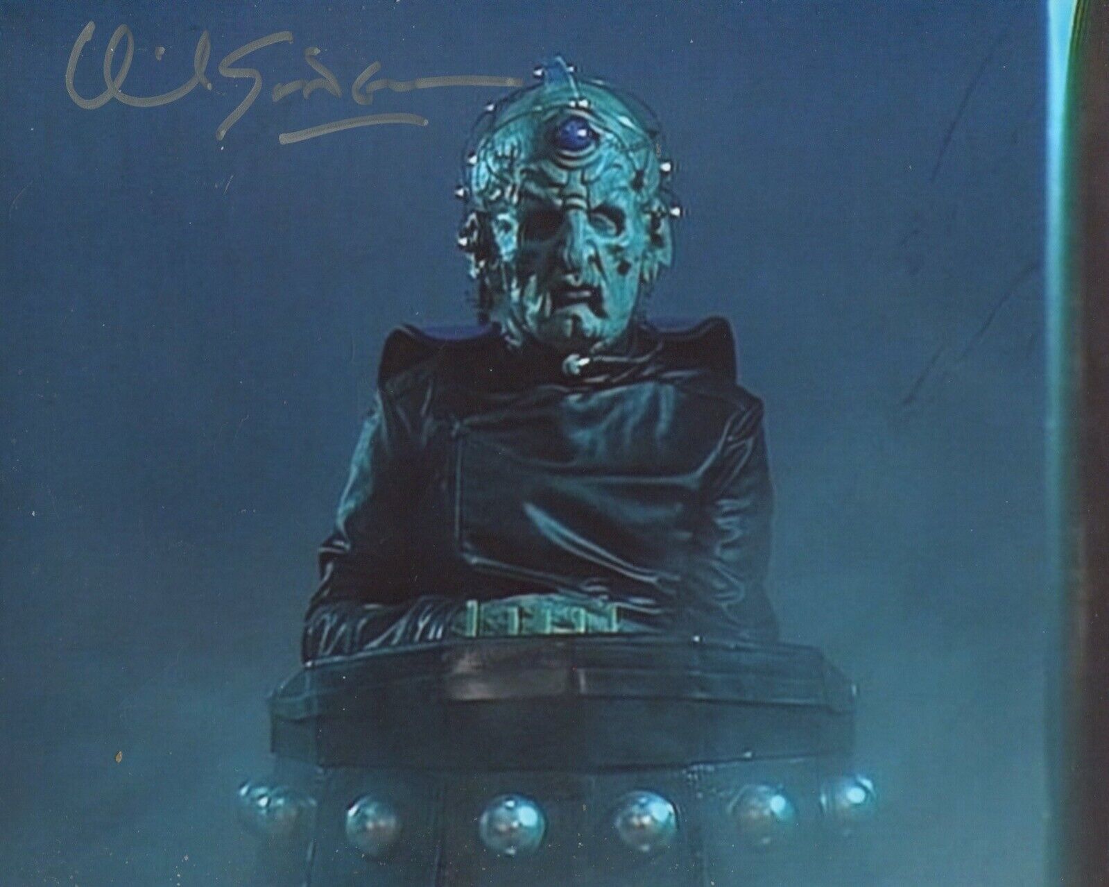 Doctor Who Daleks commander Davros photo signed by David Gooderson10x 8 inch colour picture. All