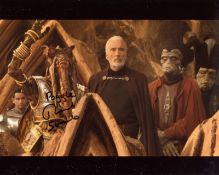 Star Wars Revenge of the Sith movie scene 8x10 photo signed by Richard Stride with Christopher