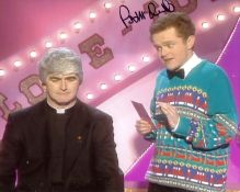 Father Ted cult comedy series 8x10 scene photo signed by actor Patrick McDonnell. All autographs