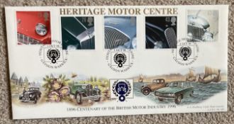 1996 Motor Cars Heritage Motor Centre official A G Bradbury FDC LFDC145. All autographs come with