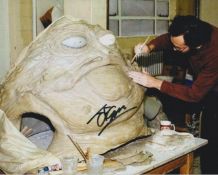 Jabba the Hutt John Coppinger signed 10 x 8 photograph Star Wars. All autographs come with a